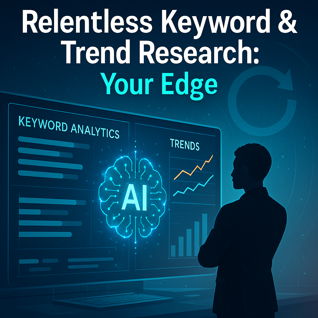 Why Relentless Keyword and Trend Research is Your Edge
